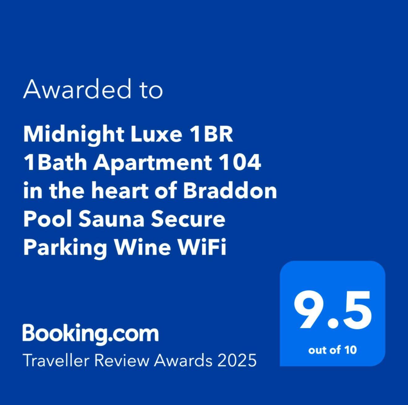 Midnight Luxe 1Br 1Bath Apartment 104 In The Heart Of Braddon Pool Sauna Secure Parking Wine Wifi Canberra Exteriör bild